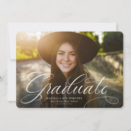 Enkelt skript student plum lila studenten meddelande