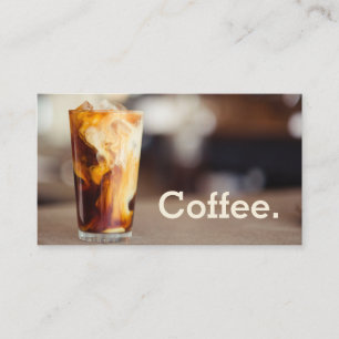 Enkelt Slagit förmånskort för kaffe Lojalitetskort