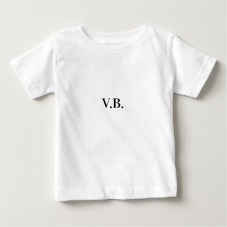 Enkelt solitt färg lägger till namn-textmonogram t shirt