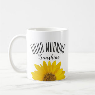 Enkelt solros Bra Morgonsolsken Kaffemugg