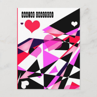 Enkelt spår till Kärlek 1 Du är inbjudna kort