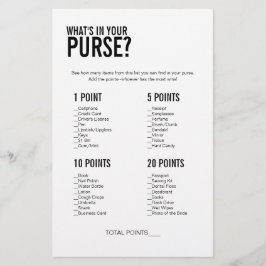 Enkelt spel för vad som finns i din Möhippa