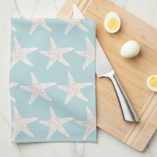 Enkelt Starfish Mönster Coastal Kitchen Towels Kökshandduk