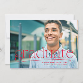 Enkelt student enfotoröd studenten meddelande