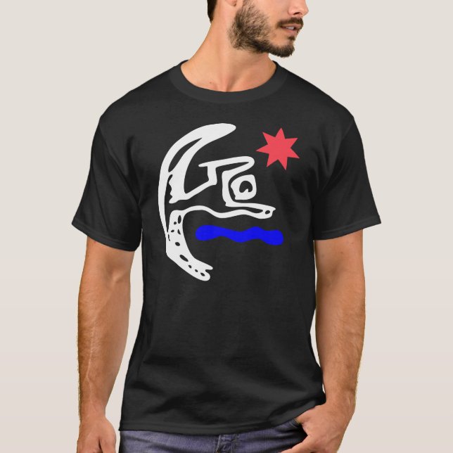 Enkelt surfa tee (Framsida)