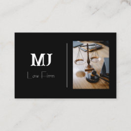 Enkelt svart Affärskort Visitkort