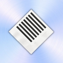 Enkelt svart och vitt Rand |