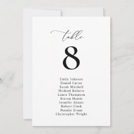 Enkelt svart och vitt sittdiagram