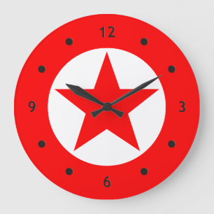 Enkelt symboler / ikoner - DOT STAR + idéer Stor Klocka