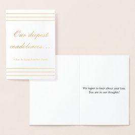 Enkelt symbolkort folierat kort