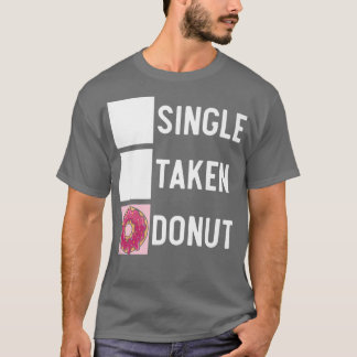 Enkelt tagen Donut Doughnut Pastries Baking Foodie T Shirt