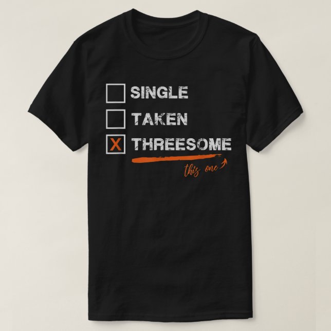 Enkelt tagen. t shirt (Design framsida)