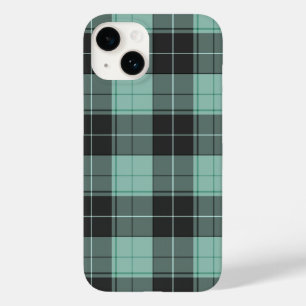 Enkelt tartan mönster i turkos