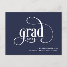 Enkelt tillkännagivande från Grad Logotyp Studente