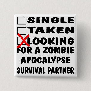 Enkelt Tittar för Zombie Apocalypse-partner Knapp