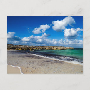 Enkelt Tropical Beach Photo Vykort