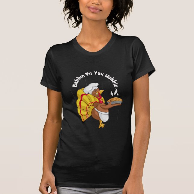 Enkelt Turkiet-dagen Paj Chef T Shirt (Framsida)