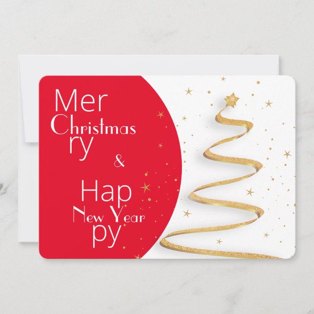 Enkelt typografi Jul Helgdag Firande (Framsida)