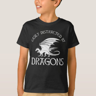 Enkelt uppdelad av drakar t shirt