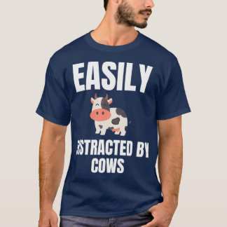 Enkelt uppdelad av kor t shirt