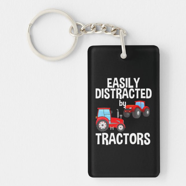 Enkelt uppdelad av Tractor Farmer Red Tractor (Framsidan)