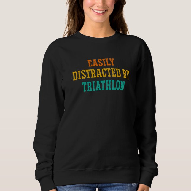 Enkelt uppdelad av triathlon Springa Cycling Simma T Shirt (Framsida)