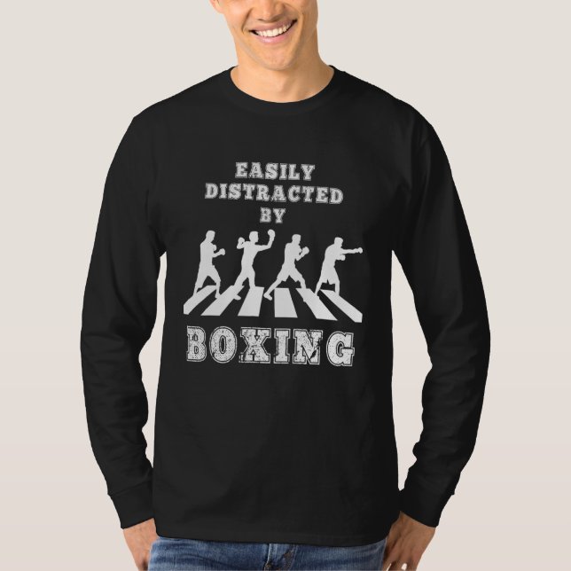 Enkelt uppdelad med Boxing Boxing T Shirt (Framsida)
