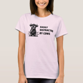 Enkelt uppdelat av Cows Funny Farm Quote T Shirt