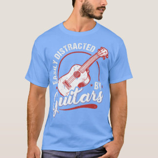 Enkelt uppdelat av Guitars Funny Guitar Player T Shirt