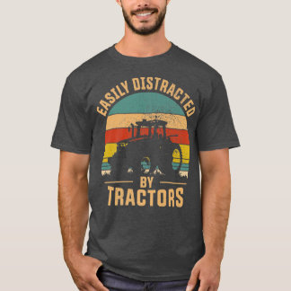 Enkelt uppdelat av Trators Farmer Tractor Funny T Shirt
