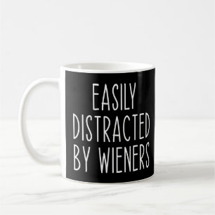 Enkelt uppdelat av Wiener Dachshund Hund Kaffemugg