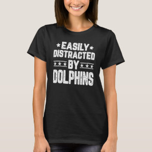Enkelt uppdelat efter delfindelfiner t shirt