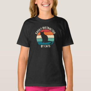 Enkelt uppdelat efter katter t shirt