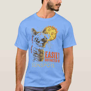 Enkelt uppdelat efter solpunkter t shirt