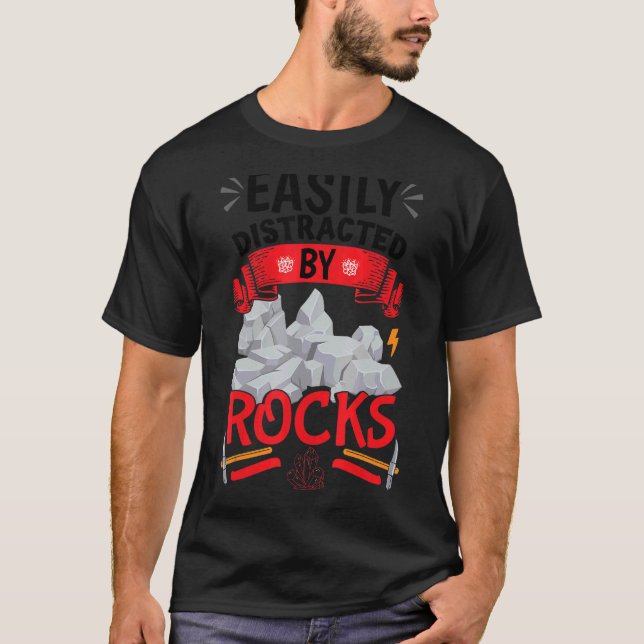 Enkelt uppdelat efter Sten Sten T Shirt (Framsida)