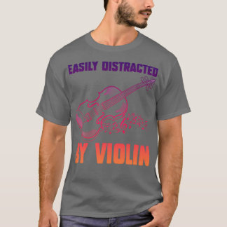 Enkelt uppdelat efter Violin Funny Violin 2 T Shirt