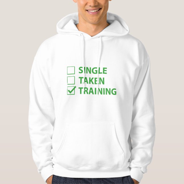 Enkelt utbildad hoodie (Framsida)