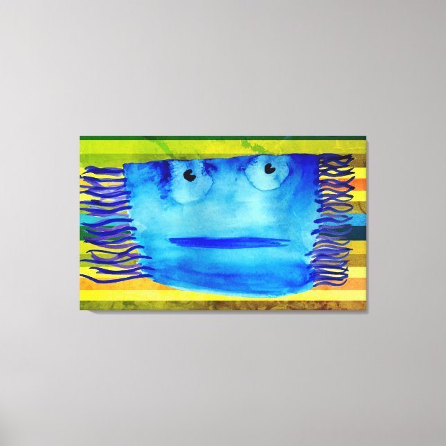 Enkelt utskrift av Matta Canvastryck (Framsida)