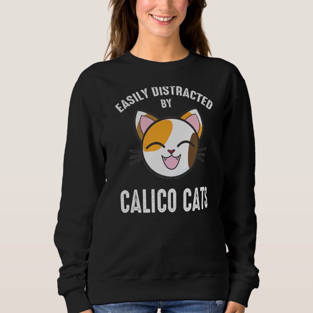 Enkelt utspridd av Calico Cats Calico Calico Cat 1 T Shirt (Framsida)