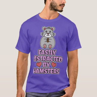 Enkelt utspridd av hamster t shirt