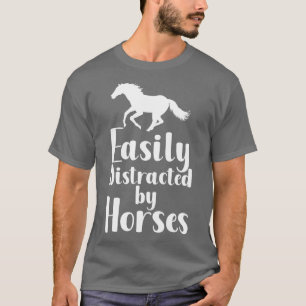Enkelt utspridd av hästar 1 t shirt