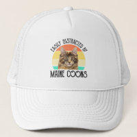 Enkelt utspridd av maine Coons