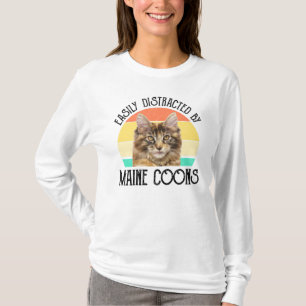 Enkelt utspridd av maine Coons T Shirt