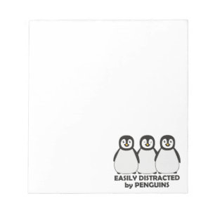 Enkelt utspridd av Penguins Anteckningsblock