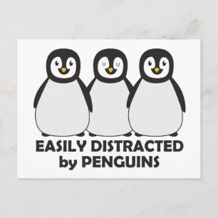 Enkelt utspridd av Penguins Vykort