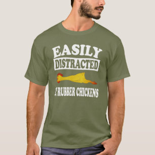 Enkelt utspridd av Rubber Chickens T-Shirt Funny