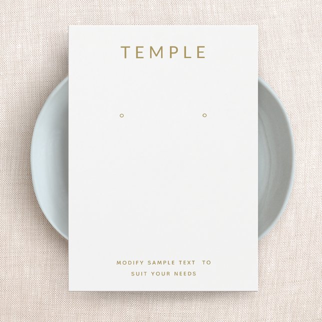 Enkelt, vit, lägg till Visning för avläsning av Lo Visitkort (Skapare uppladdad)