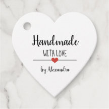 Enkelt, vitt handgjort med kärlek kraftmanus