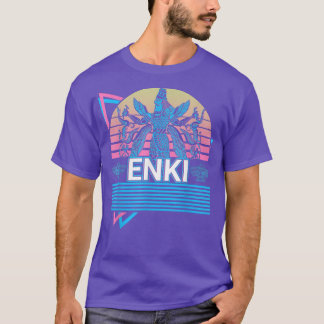 Enki Ancient Gud Sumerian Mythology Gudom T Shirt