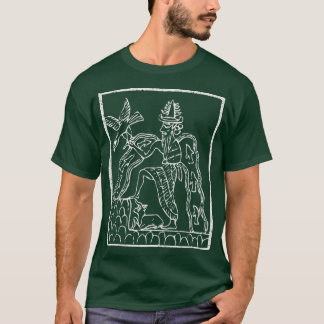 Enki Sumerian Mythology Gud Annunaki Ancient Kung T Shirt